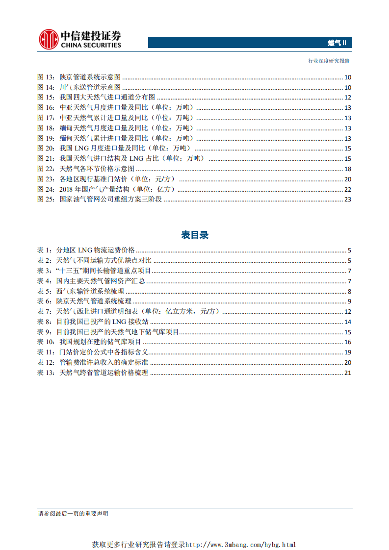 燃气行业天然气产业链寻踪系列（三）：管网公司将至，中游储运环节迎来破冰-190329.pdf 第3页