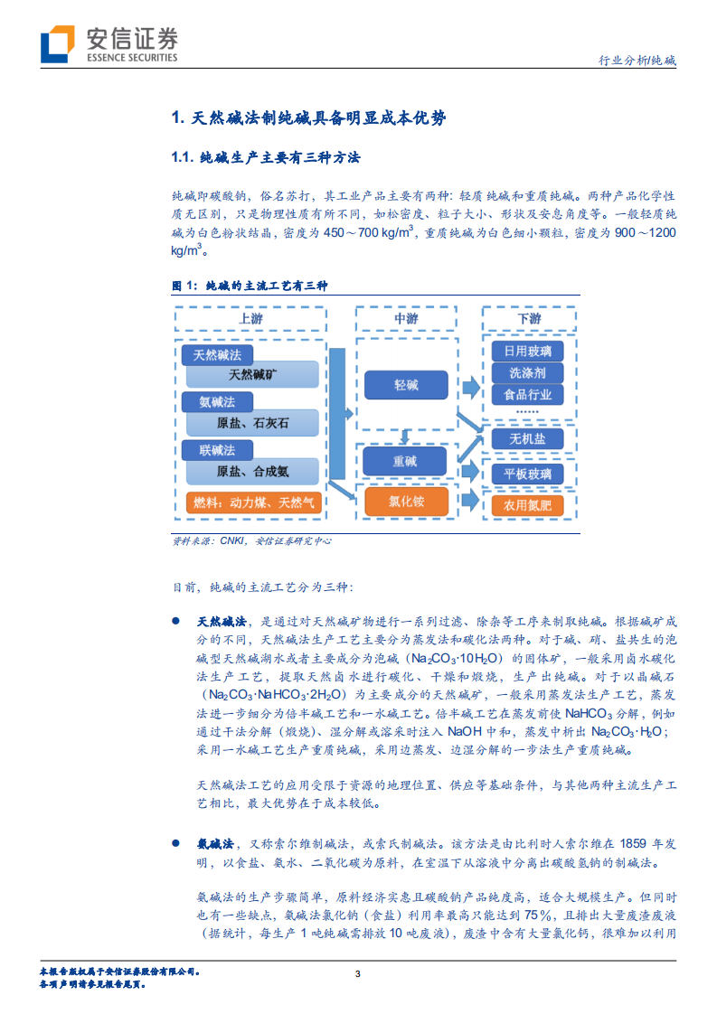天然碱行业报告：成本优势显著，资源壁垒强，推荐远兴能源-20200807.pdf 第3页