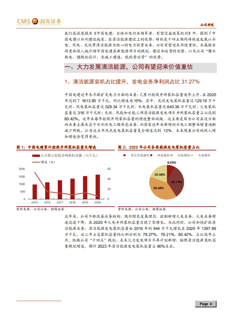 中国电建-清洁能源运营业务价值再探究-210724.pdf 第4页
