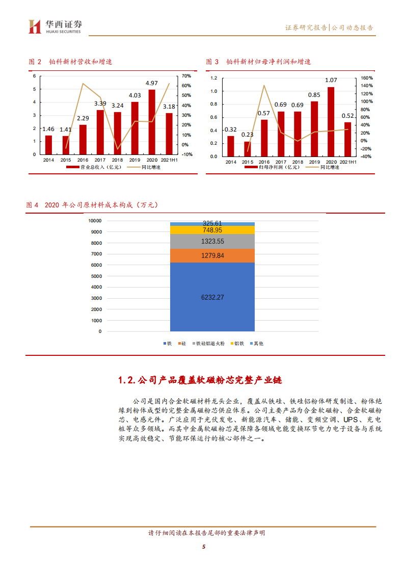铂科新材-原料价格短期干扰，“碳中和”助力公司长期发展-211031.pdf 第5页
