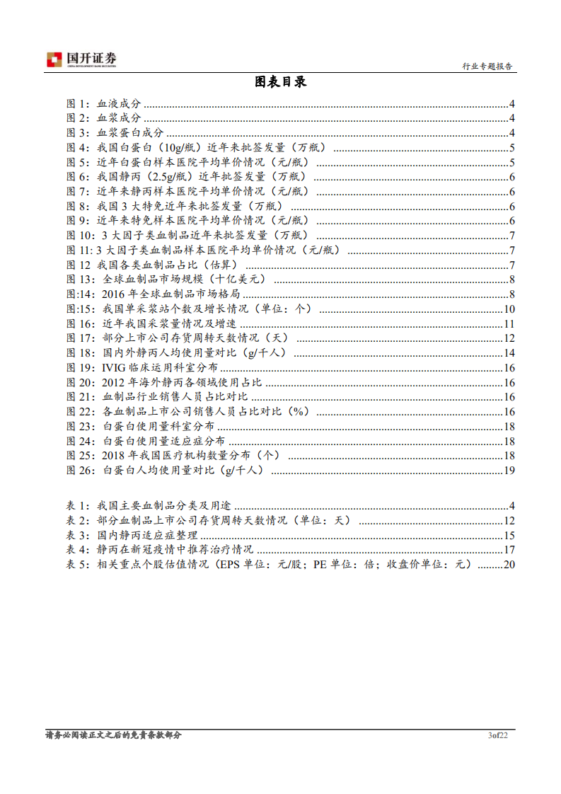 血制品行业专题报告：供需改善明显，进入景气度向上周期-200323.pdf 第3页
