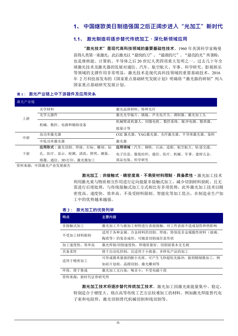 2018年先进制造技术之激光加工行业深度研究报告.docx 第5页