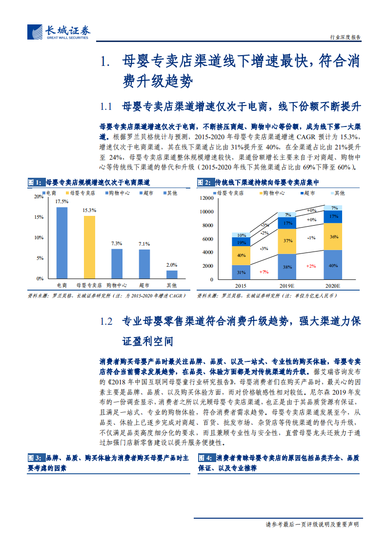纺织服装行业母婴专卖店渠道深度报告：母婴专卖店竞争分化，优质直营龙头份额有望加速提升-200316.pdf 第5页