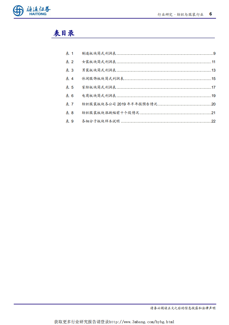 纺织服装行业深度报告：休闲服饰景气度继续提升，制造、女装、男装净利端改善-190506.pdf 第6页