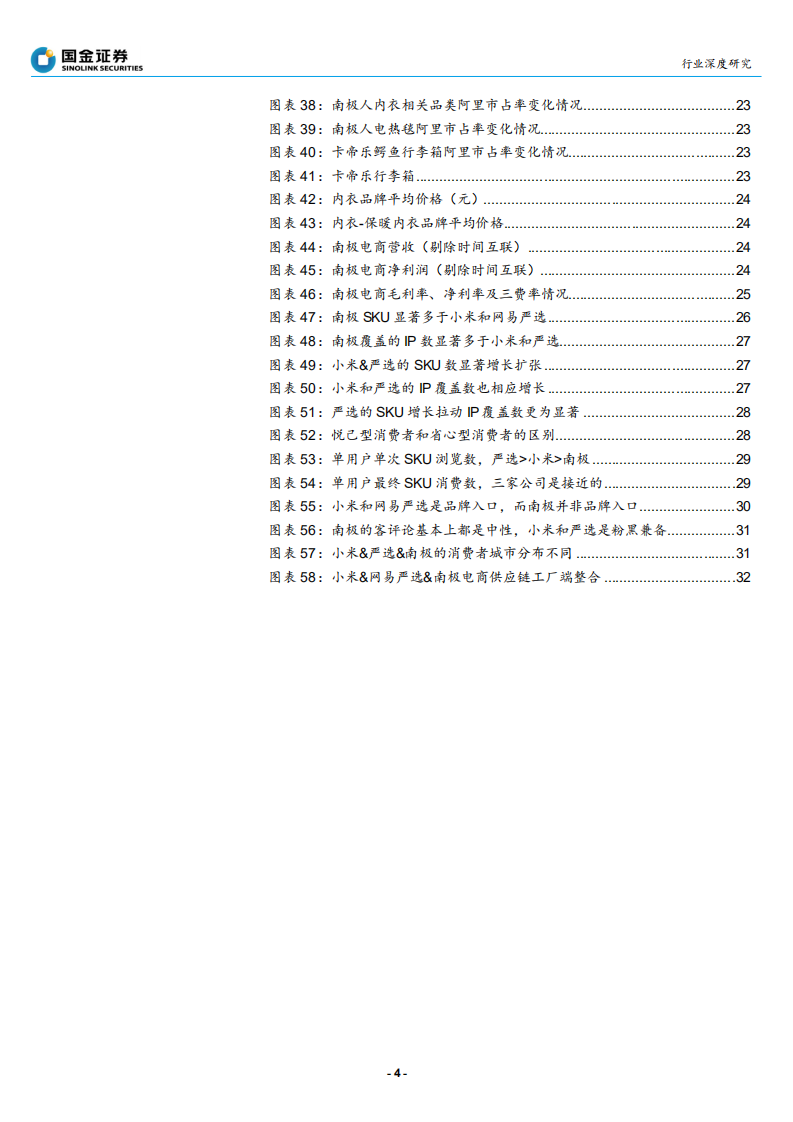 纺织品和服装行业小米&网易严选&南极电商模式与数据对比：白牌电商，星辰大海-190730.pdf 第4页