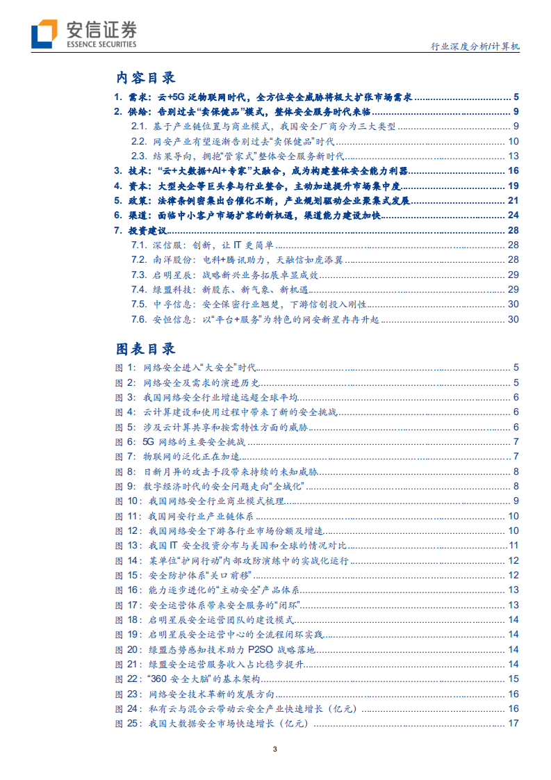 网络安全行业深度报告：六剑合璧景气升，添翼高飞迎巨变-200206.pdf 第3页