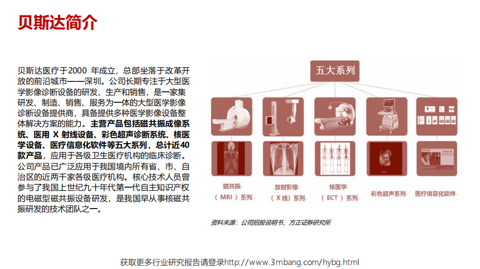 医学影像行业：贝斯达，成功推出高端磁共振设备，逐步打破进口垄断-190524.pdf 第5页