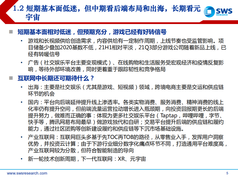 2022年互联网传媒行业投资策略：浴火后重生-211213.pdf 第5页