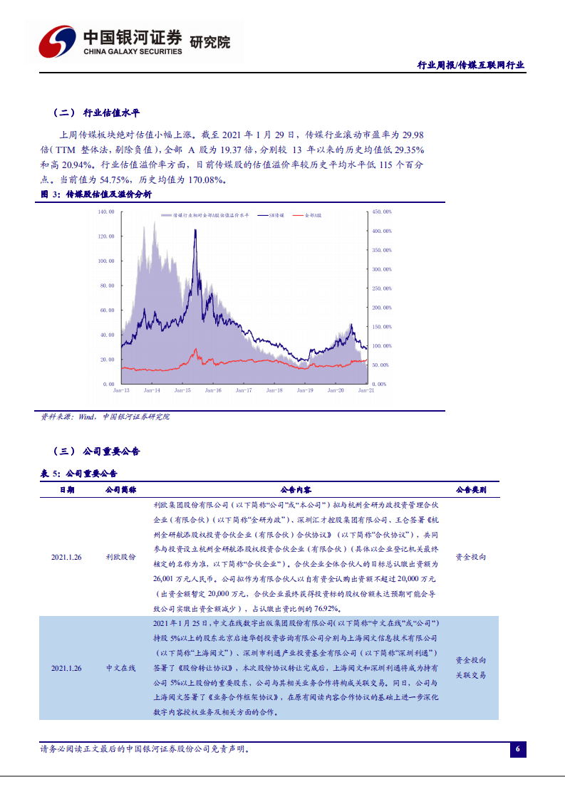 传媒互联网行业：春节档影片预售火热，中国移动公布与中国广电5G合作细节-210131.pdf 第6页