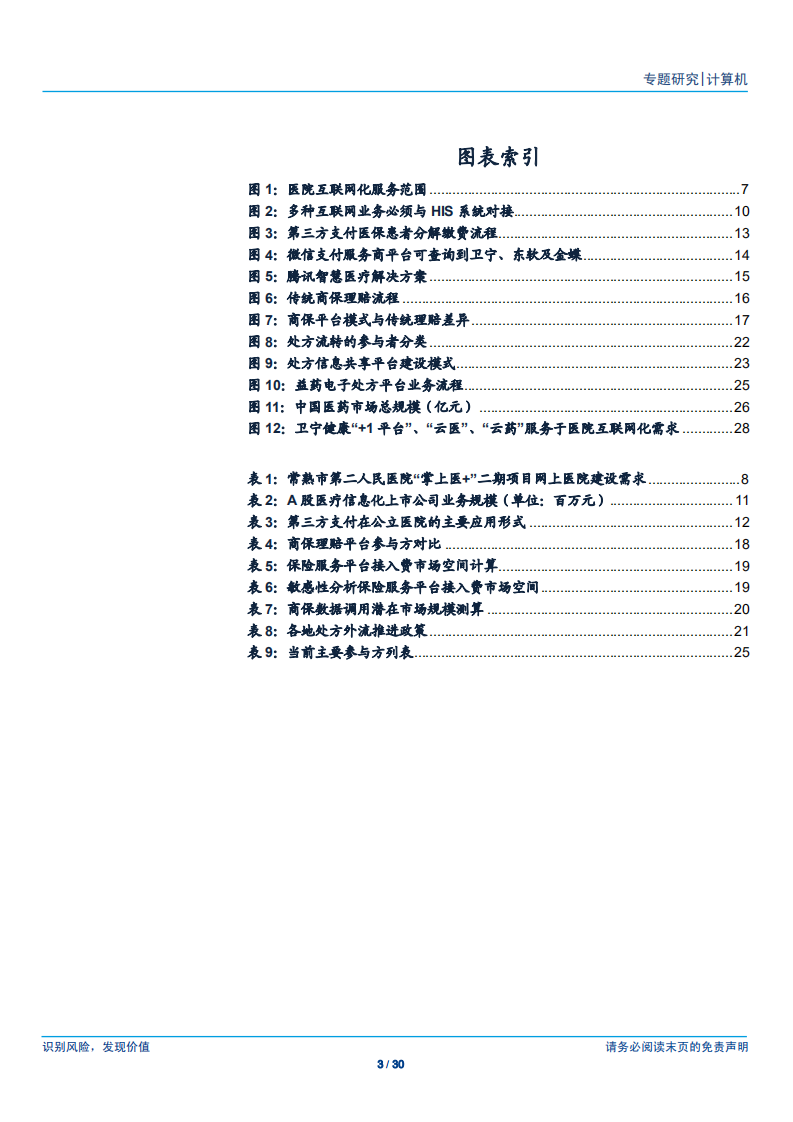 计算机行业：HIS厂商，何以推进互联网医疗？-180917.pdf 第3页