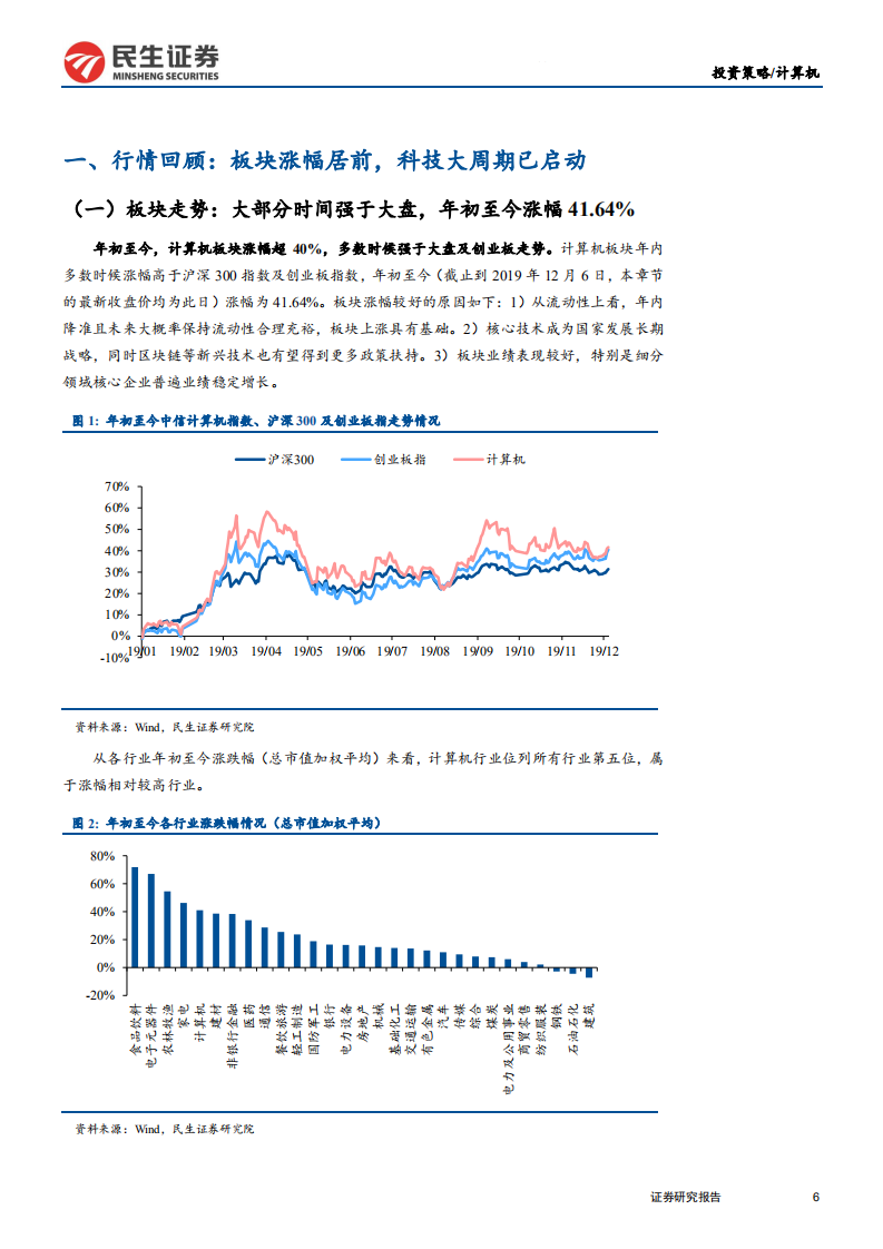 2020年计算机行业投资策略：守正出奇，掘金科技新周期-191216.pdf 第6页