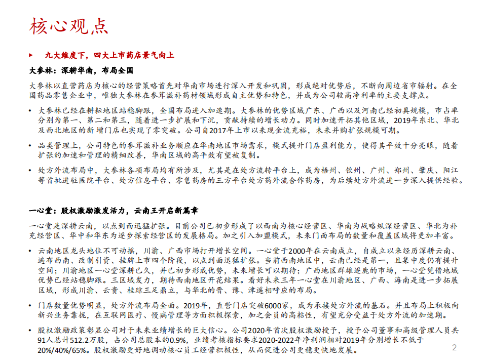 2020年九大维度探讨零售药店行业未来发展的方向分析研究报告.pdf 第2页