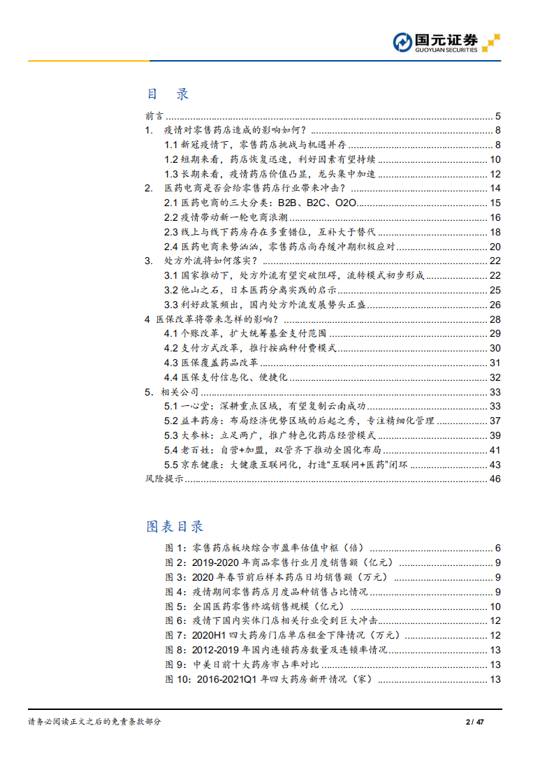 零售药店行业深度报告：解惑新时期零售药店，连锁龙头确定性强-210517.pdf 第2页