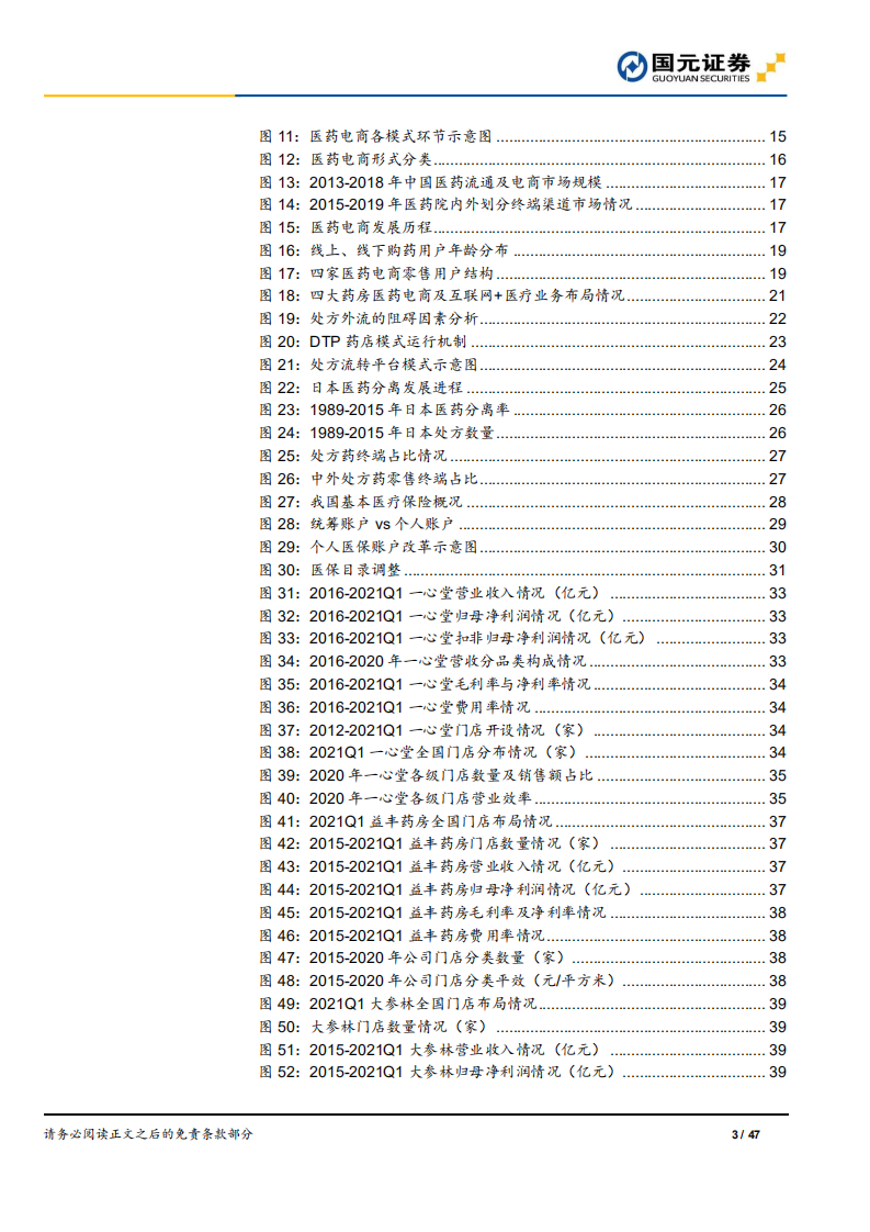 零售药店行业深度报告：解惑新时期零售药店，连锁龙头确定性强-210517.pdf 第3页