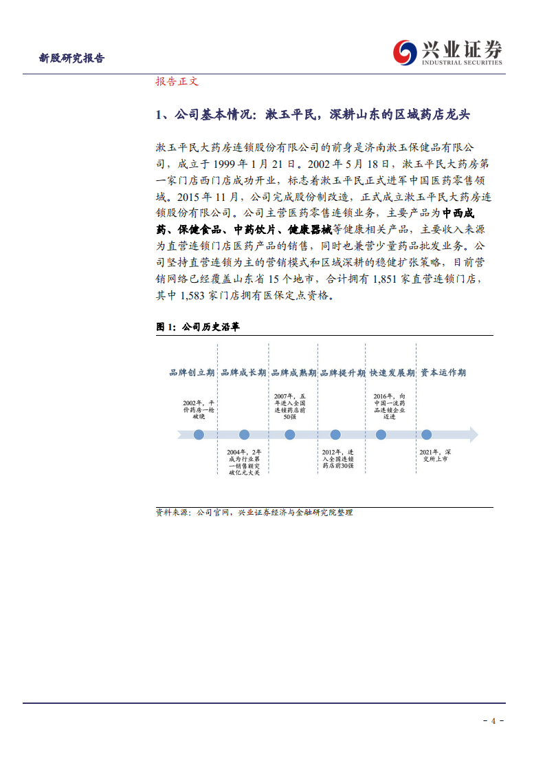 漱玉平民-山东区域药店龙头，驶入扩张快车道-210711.pdf 第4页