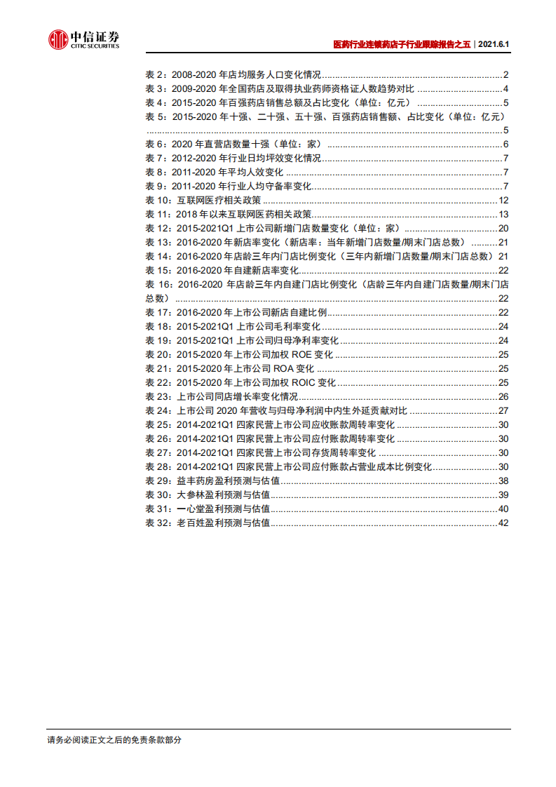 医药行业连锁药店子行业跟踪报告之五：结构化调整持续，长期看好院外零售快速多元发展-210601.pdf 第6页