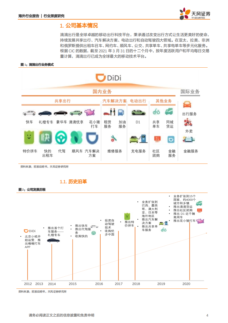 传媒互联网行业滴滴出行全梳理：国内移动出行龙头，海外业务快速拓展，多元服务持续推进-210630.pdf 第4页