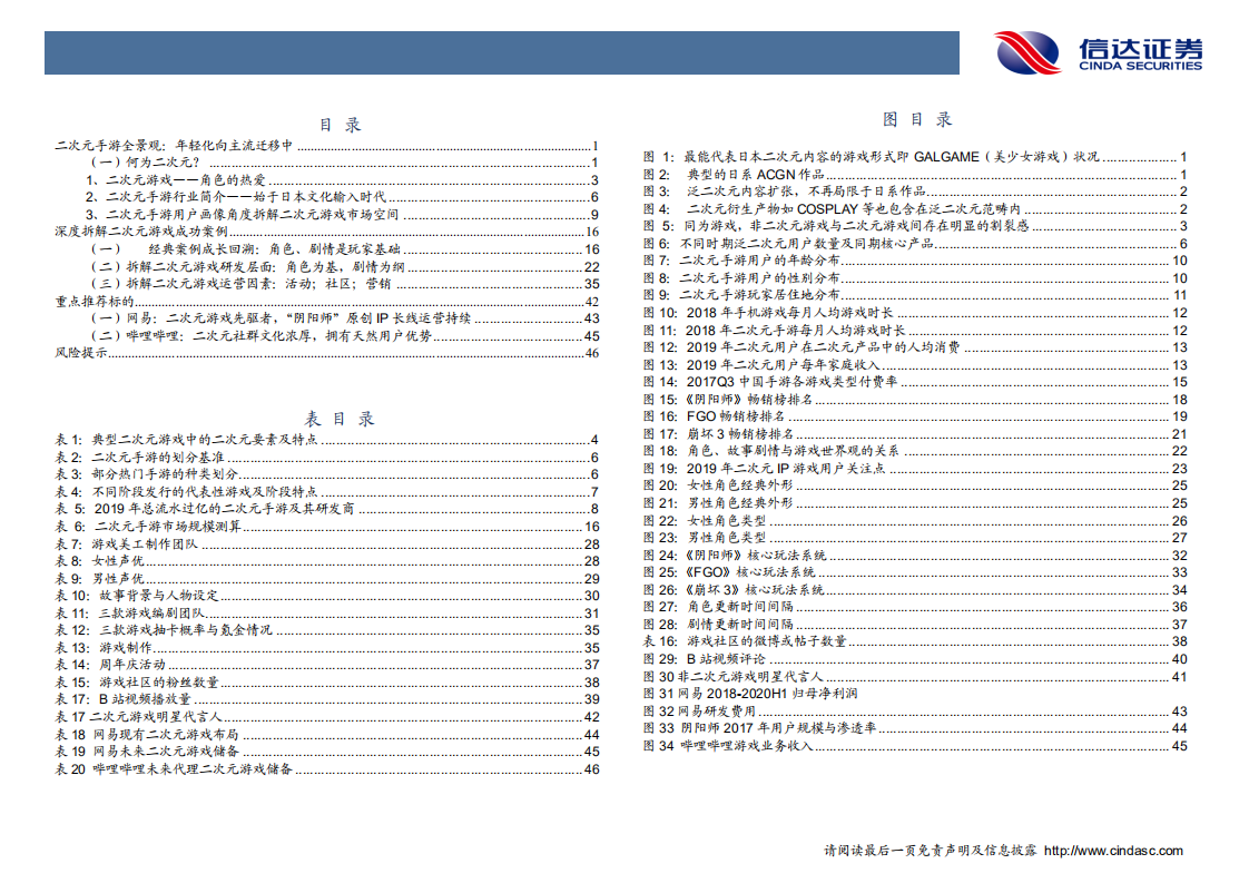 传媒互联网行业游戏细分品类系列报告（一）：二次元游戏2.0时代，精品化释放动能-20201027.pdf 第4页