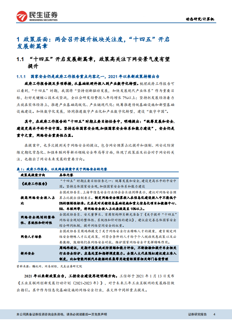 计算机网络安全行业动态报告：三利好共振，看好网安板块高成长性与估值修复-210315.pdf 第4页