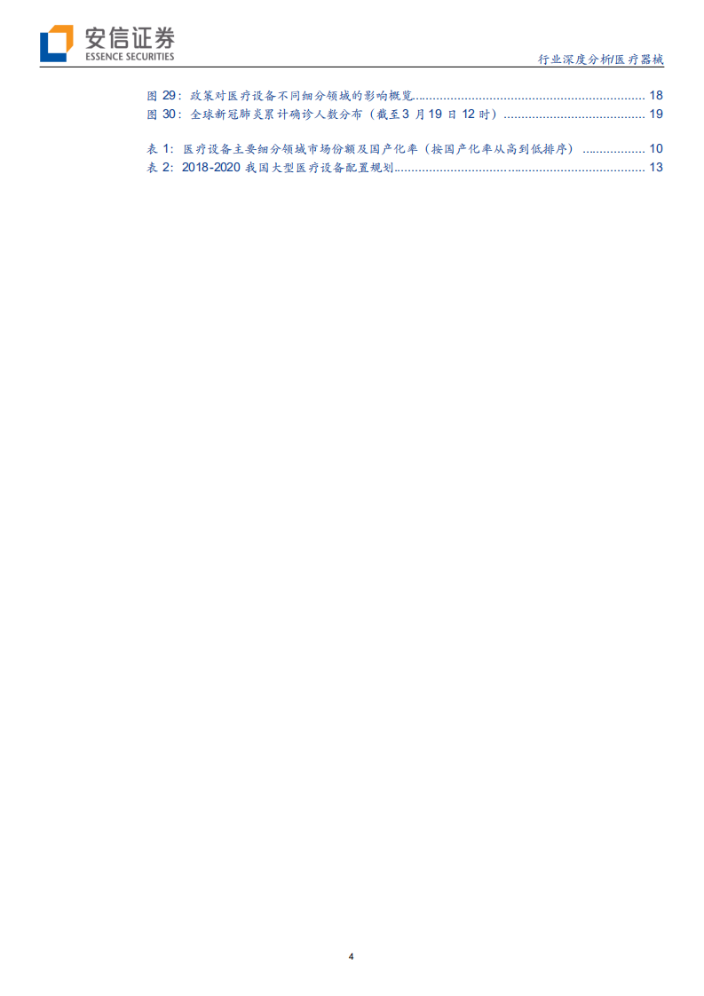 医疗器械行业（系列1）：设备与IVD，外或受益于疫情全球扩散，内或受益于新基建及生物安全自主可控-200319.pdf 第4页