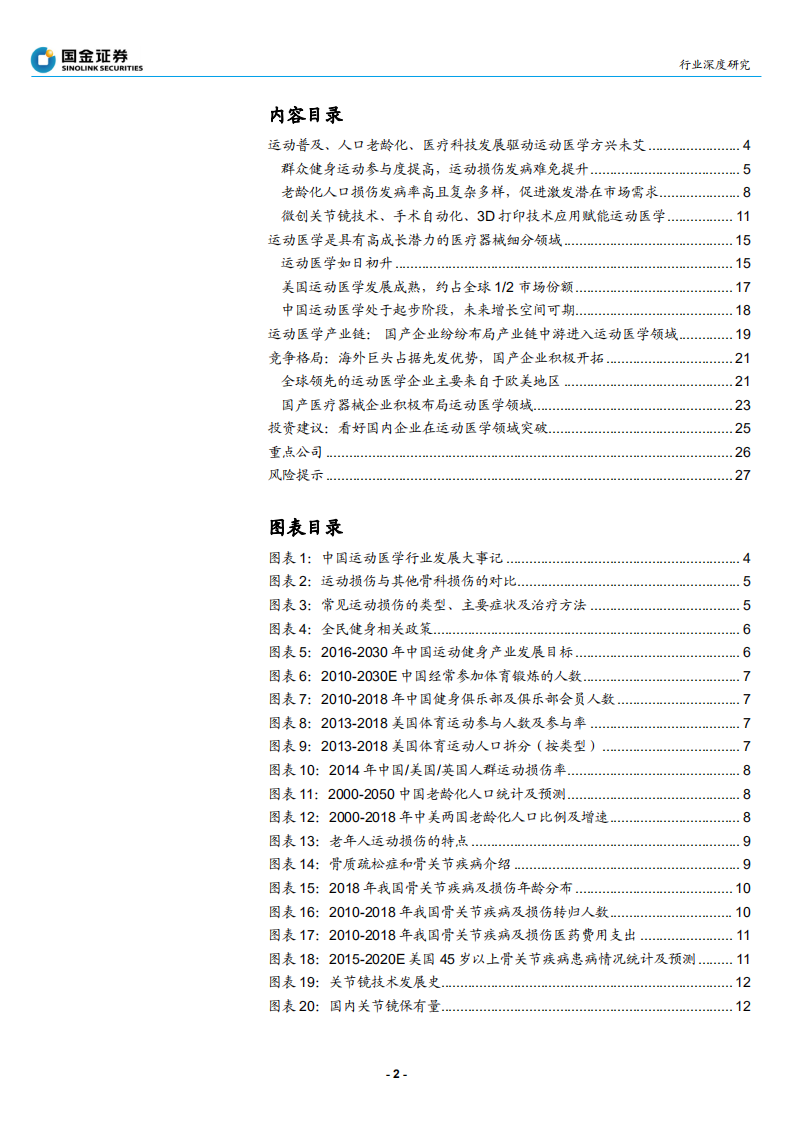 医疗器械行业运动医学研究之一：行业概览，红日初升-200406.pdf 第2页