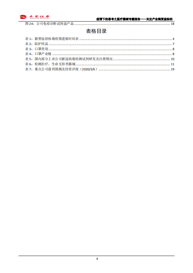医药生物行业疫情下的思考之医疗器械专题报告：关注产业链受益标的-200306.pdf 第3页