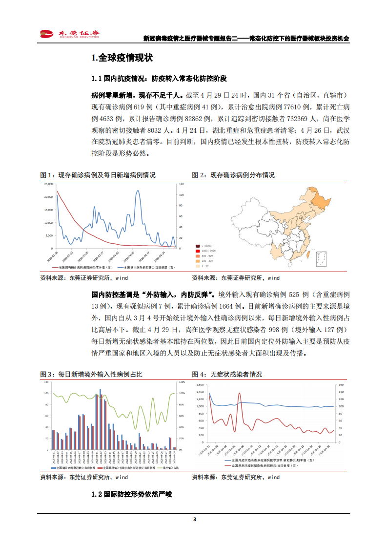 医药生物行业新冠病毒疫情之医疗器械专题报告二：常态化防控下的医疗器械板块投资机会-200506.pdf 第3页