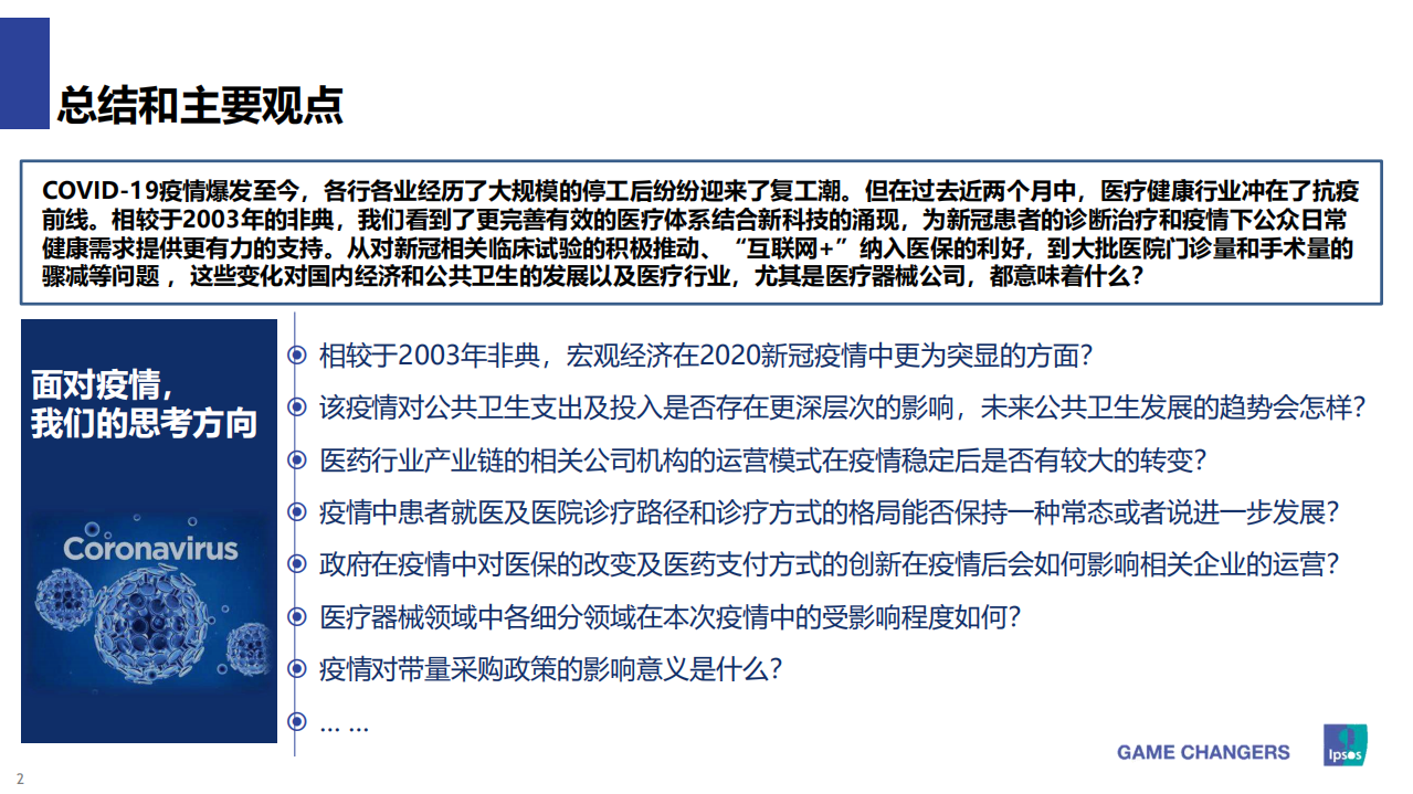 Ipsos：直击COVID~19：疫情下的中国经济形势和医疗器械行业应对策略.pdf 第2页