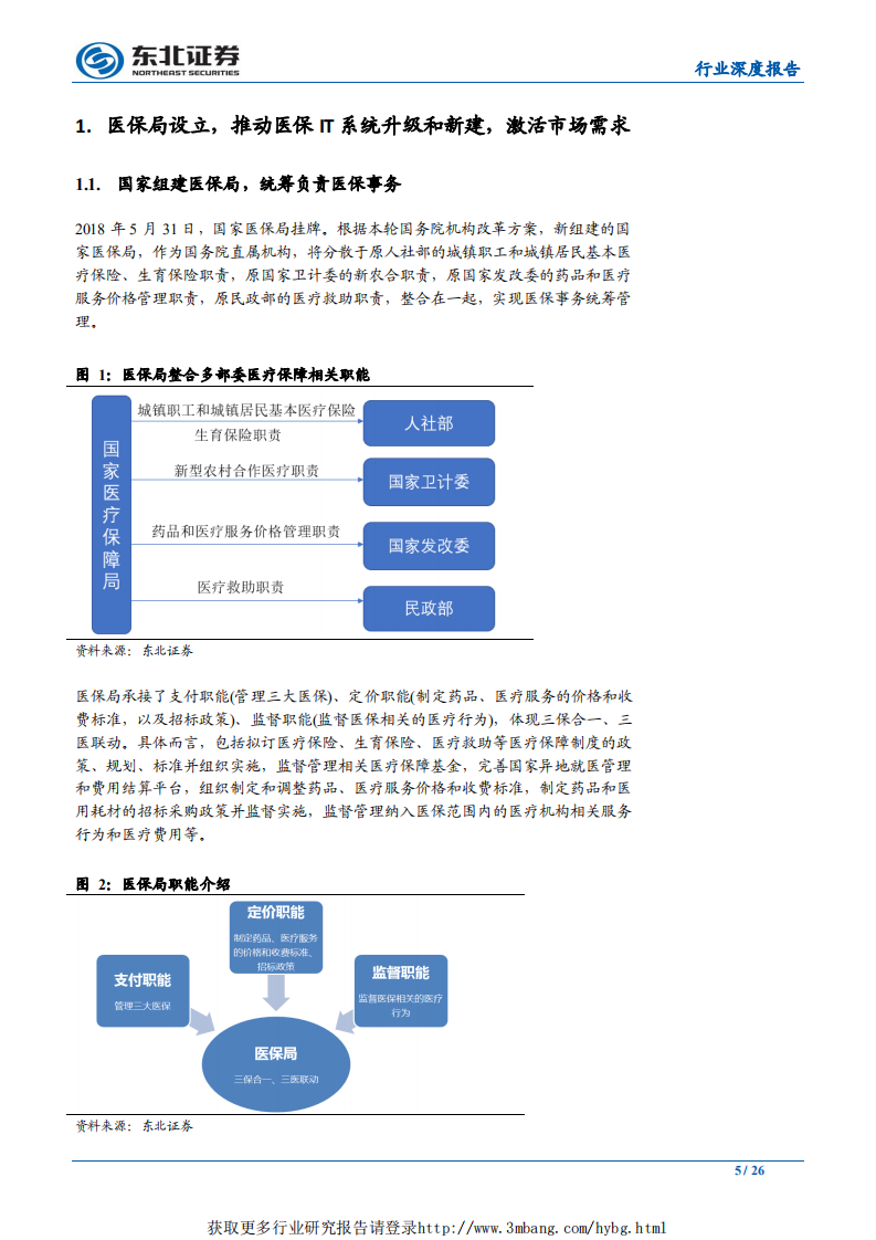 计算机行业：百亿医保IT市场待建设，积极拓宽业务边界-190318.pdf 第5页