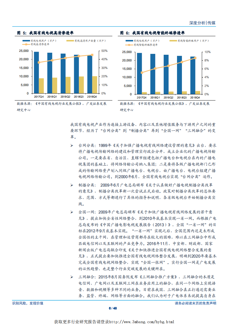 传媒行业：广电行业系列报告之海外映射，从美日韩三网融合进程看有线网络的挑战与机遇-190419.pdf 第6页