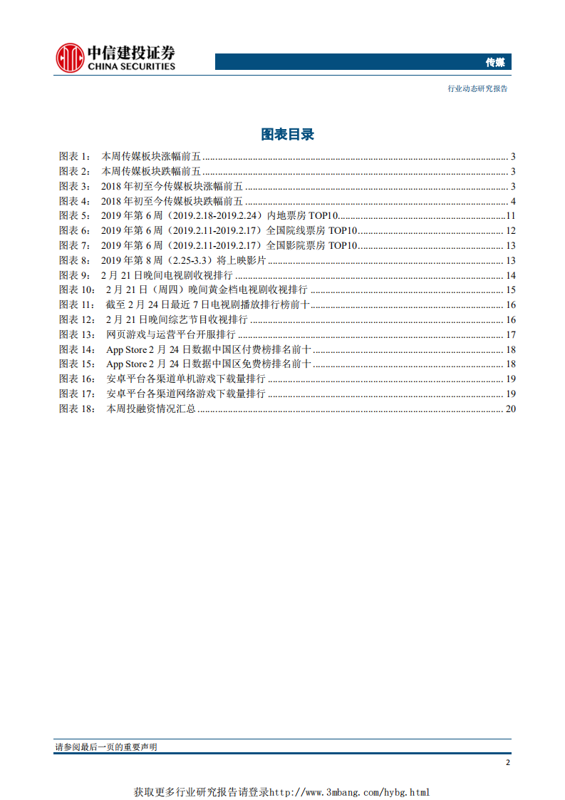 传媒行业：结合板块热点与高业绩能见度个股积极灵活布局，关注内容风控蓝海机遇-190226.pdf 第3页