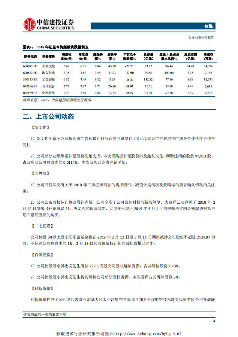 传媒行业：结合板块热点与高业绩能见度个股积极灵活布局，关注内容风控蓝海机遇-190226.pdf 第5页