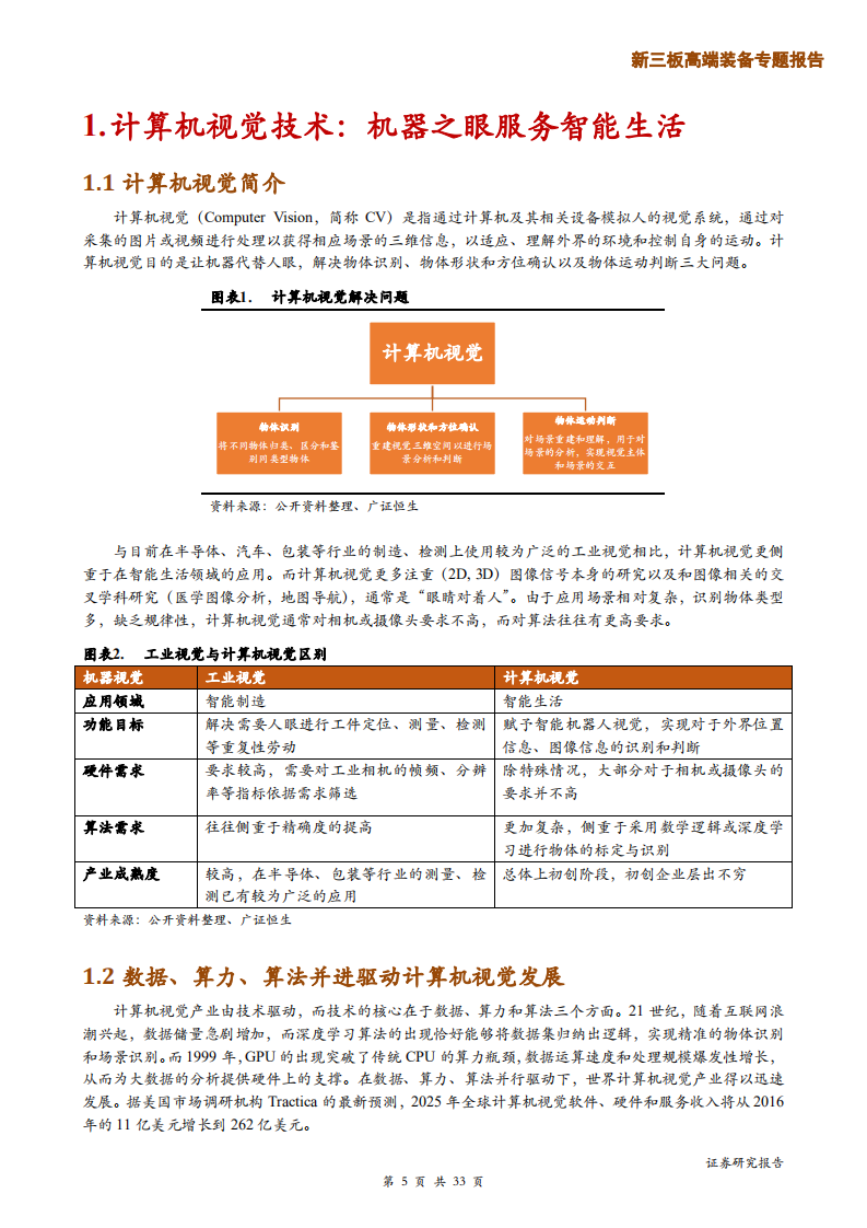 高端装备行业机器视觉之二：计算机视觉为驾驶保驾护航-180927.pdf 第5页