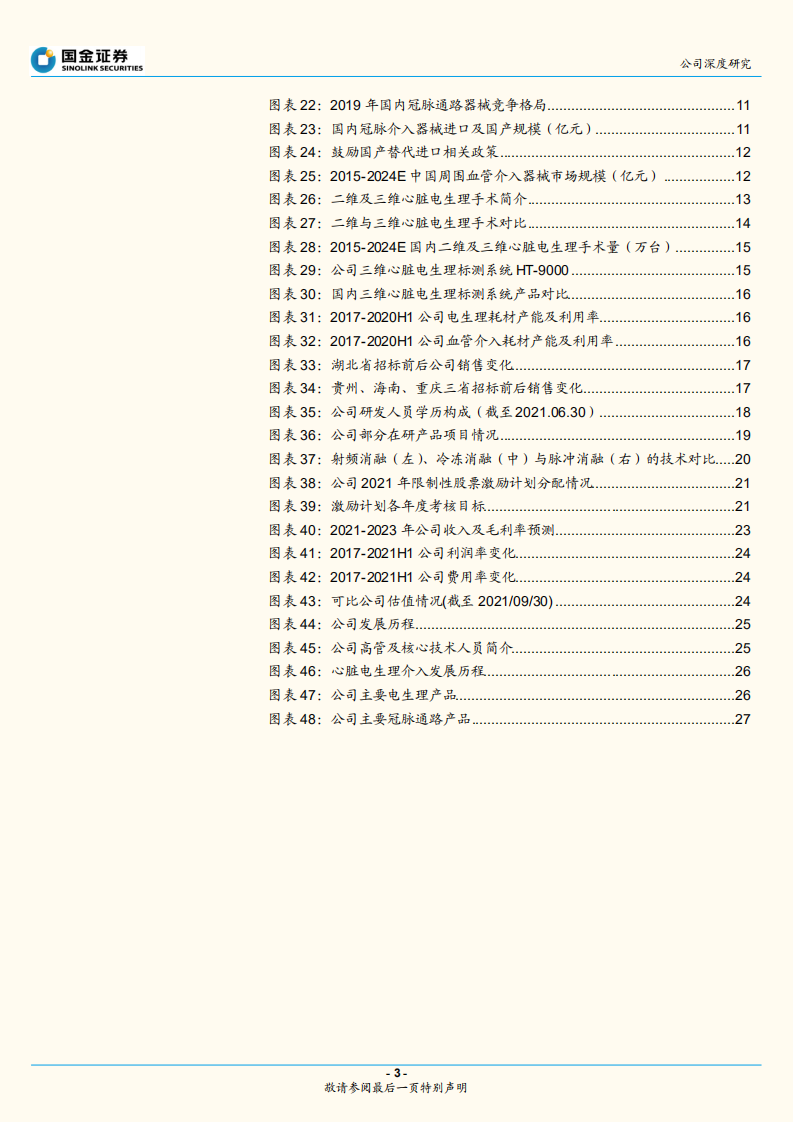 惠泰医疗-国产电生理耗材龙头，血管介入助力业务爆发-211005.pdf 第3页