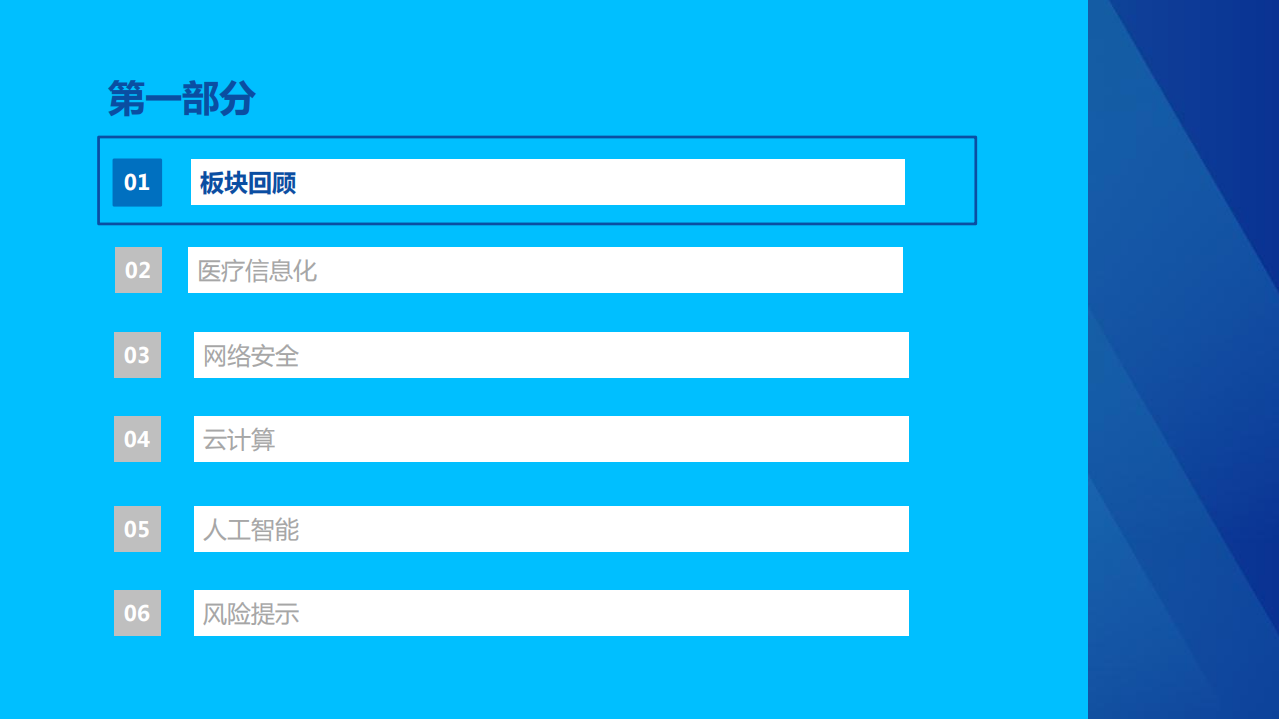计算机行业2021年中期策略报告：注重性价比与成长性，核心关注医疗IT、网安、云计算、人工智能四赛道-210509.pdf 第2页