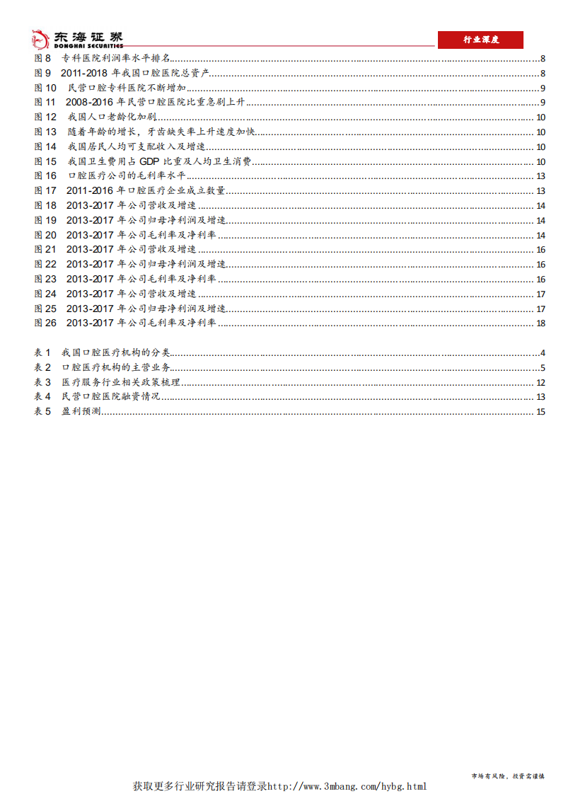 口腔医疗服务行业深度报告：市场需求持续上升，品牌连锁快速扩张-190315.pdf 第3页