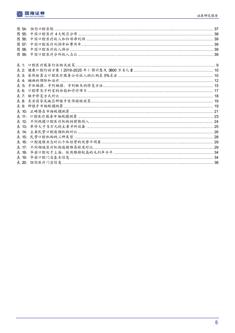 口腔医疗服务行业深度报告：详解口腔专科市场，探寻连锁化率提升之路-210930.pdf 第5页