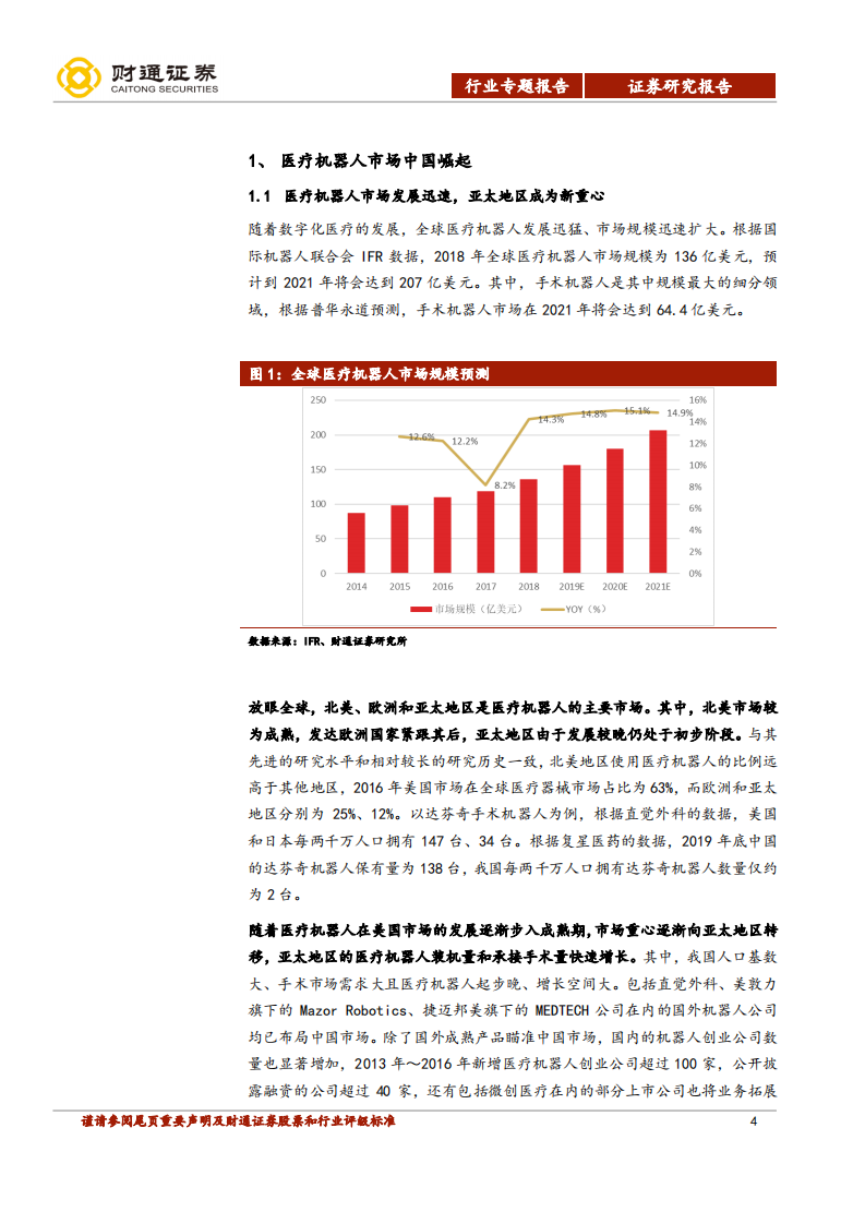 医疗机器人行业专题报告：骨科手术机器人迎来发展大时代-20200918.pdf 第4页