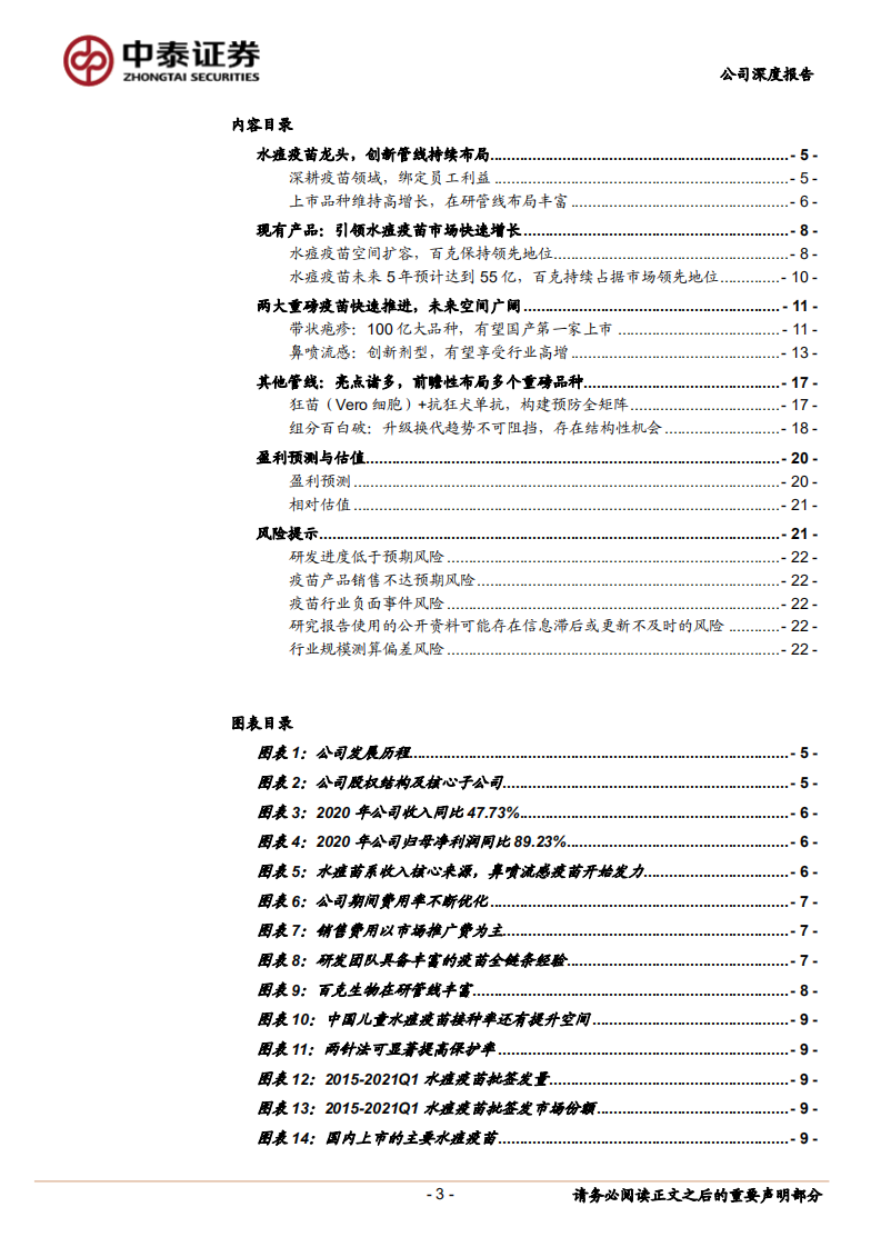 百克生物-水痘疫苗龙头，重磅品种驱动未来快速成长-211122.pdf 第3页