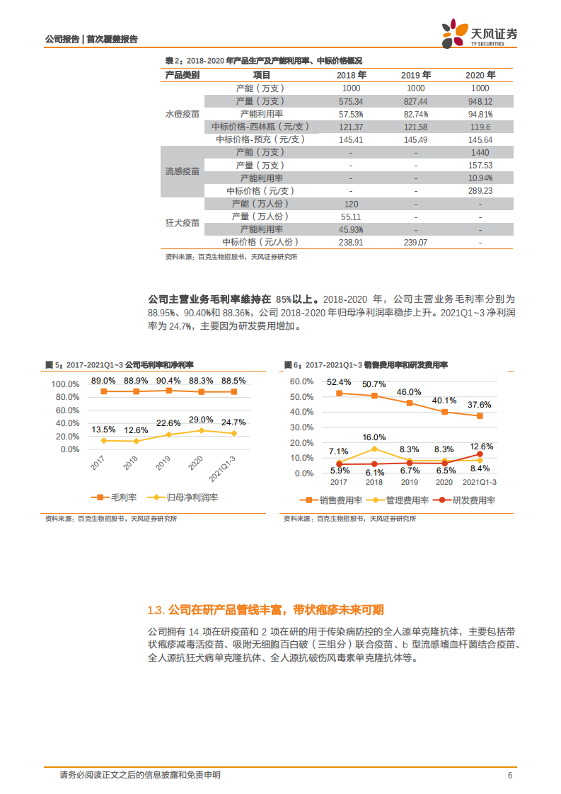 百克生物-水痘疫苗稳健，鼻喷流感带来增量，带状疱疹可期-220111.pdf 第6页