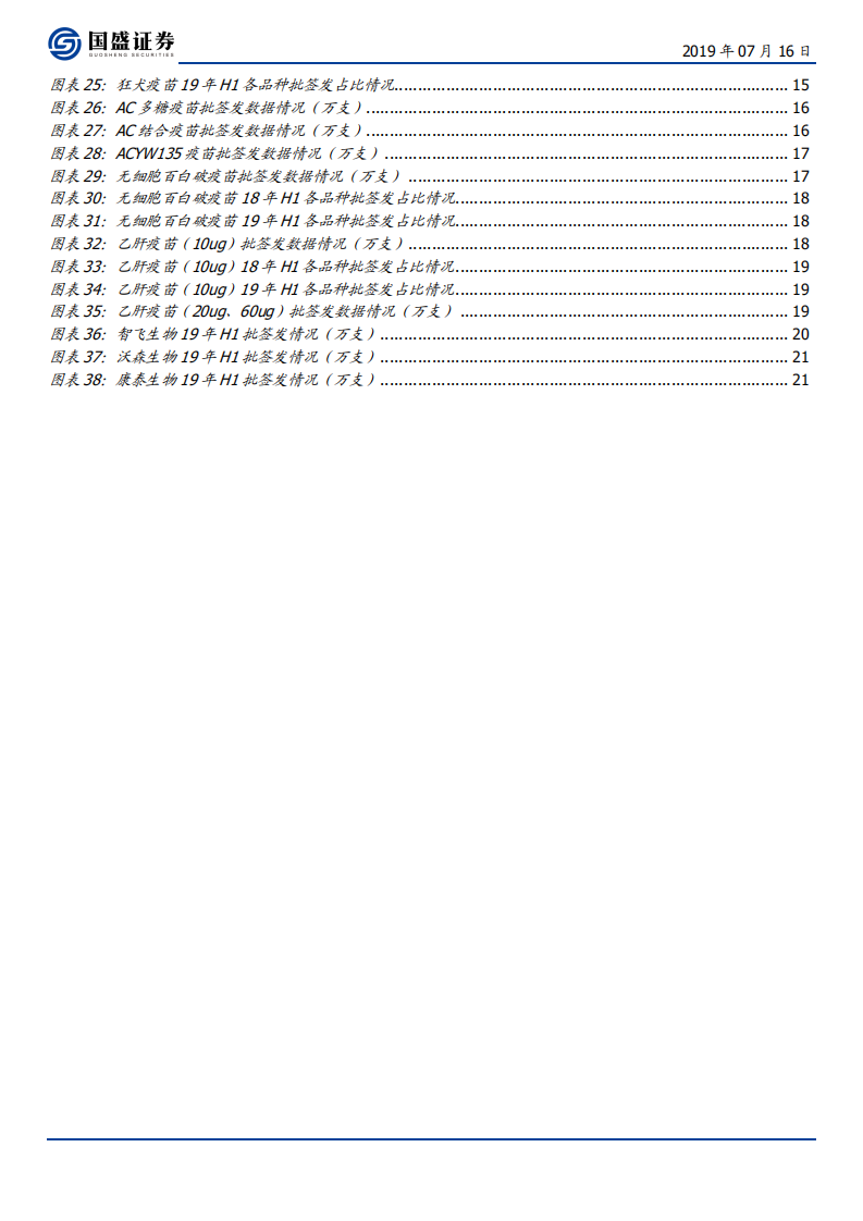 医药生物行业：&ldquo;去浊留清&rdquo;疫苗批签发整体下滑，优势品种依然态势良好-190716.pdf 第3页
