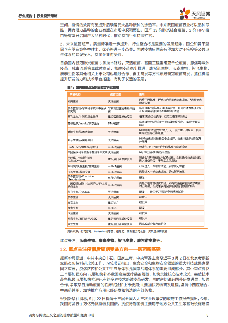 医药生物行业：疫情后周期拥抱医药新基建和大消费，重点关注疫苗赛道-20200804.pdf 第5页