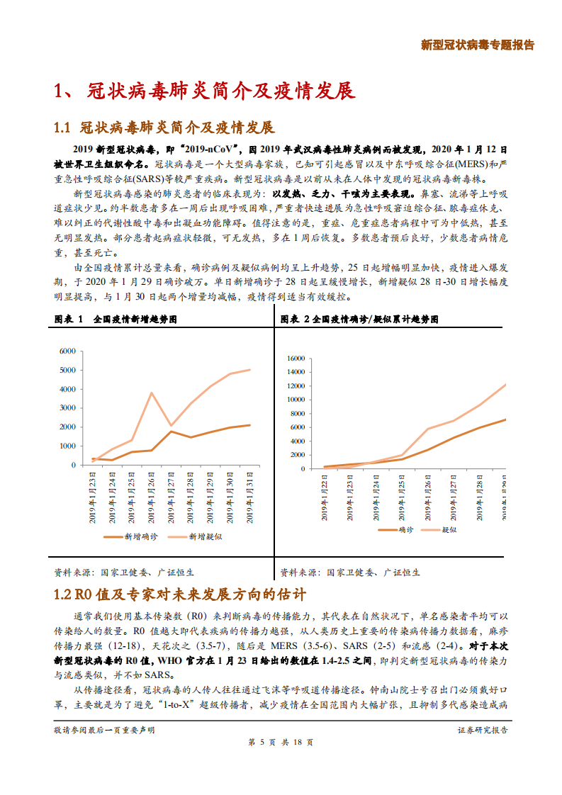 医药行业【新型冠状病毒专题报告】探讨疫情对试剂盒、制药、疫苗企业的影响-200204.pdf 第5页