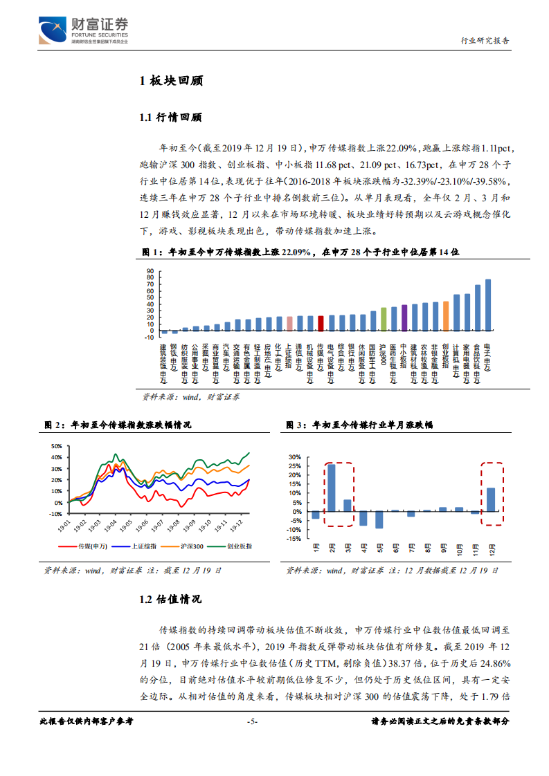 传媒行业：盈利筑底回升，5G催生行业发展新机遇-191224.pdf 第5页
