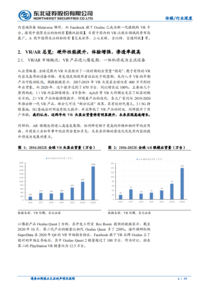传媒行业：硬件推动VRAR行业变革，Metaverse展望未来-210521.pdf 第6页