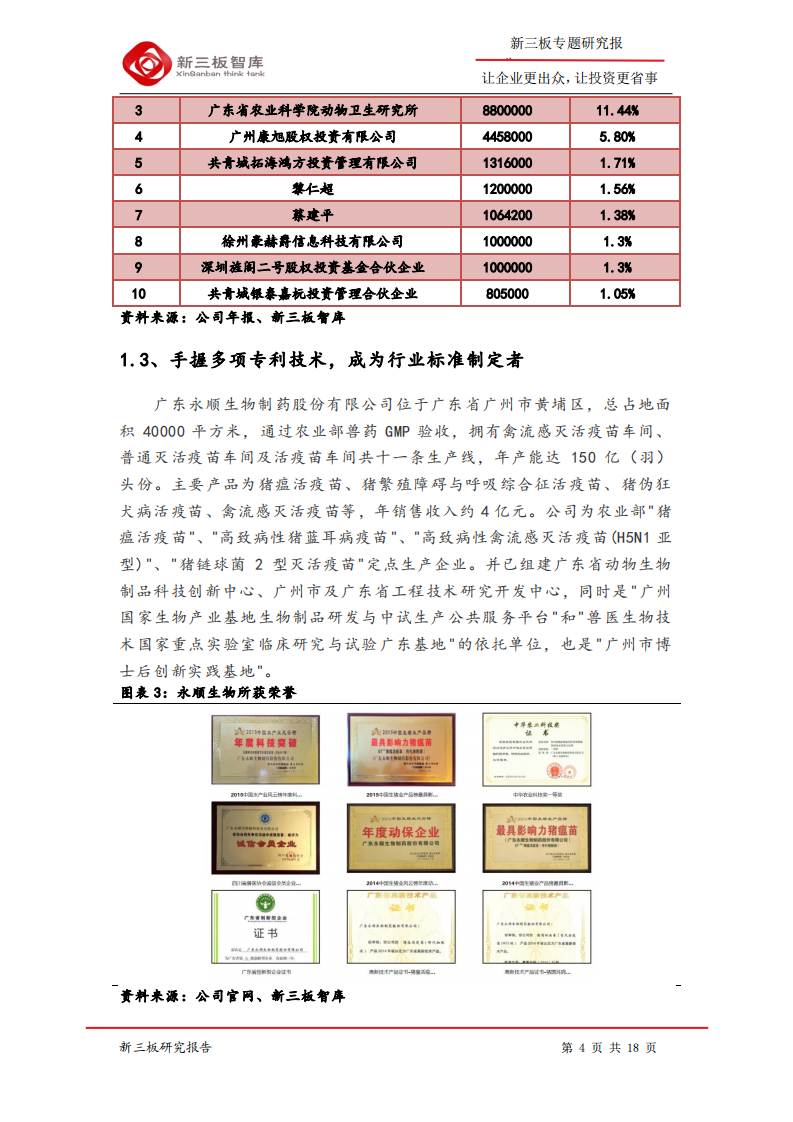 永顺生物--寻找新三板精选层标的专题报告（四十）：猪瘟疫苗行业龙头-200311.pdf 第4页