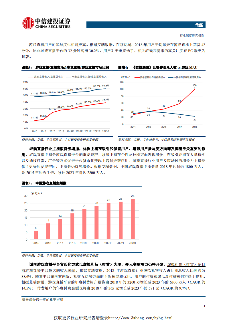 传媒行业：鱼虎相争，游戏直播迎双雄时代-190506.pdf 第4页