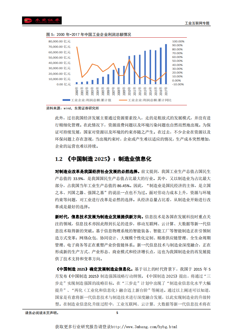 计算机行业工业互联网专题：新挑战下工业互联网登上舞台，全面互联提升企业竞争力-190311.pdf 第5页