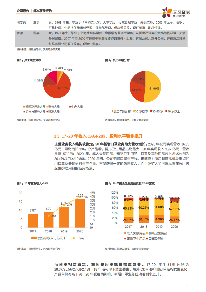 可靠股份-国内老年护理第一品牌，成人失禁&海外市场成长可期-210707.pdf 第6页