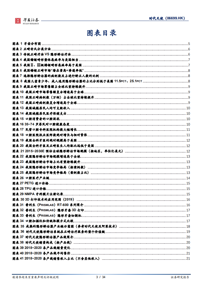时代天使-正畸需求&ldquo;千人千面&rdquo;，非标中提速筑高壁垒-210819.pdf 第3页